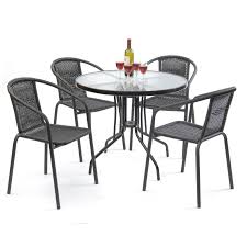 5 Pc Bambi Bistro Dining Set 4 Chairs 1 Table Walmart Com In 2020 Cheap Dining Room Sets Patio Dining Set Patio Furniture Sets