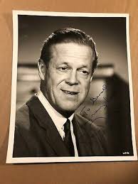 Dan Duryea Rare Early Vintage Original Autographed 8/10 Photo 50s Night  Passage