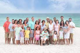 Beach Large Group Portraits Gulf Shores Photographer Orange Beach Destin Pensacola Family Beach Pictures Poses Family Beach Pictures Beach Family Photos