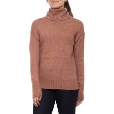 Max Studio Spiced Pecan Turtleneck Sweater For Women