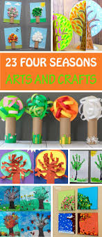 Often times children confuse types of weather with seasons. 23 Four Seasons Arts And Crafts For Kids To Celebrate The Seasonal Changes