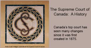 The federal law sets minimum standards for carbon pricing with the intent to price out emissions over time. The Supreme Court Of Canada A History