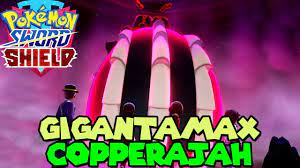 GIGANTAMAX COPPERAJAH in Pokemon Sword & Shield - Gmax Copperajah - YouTube