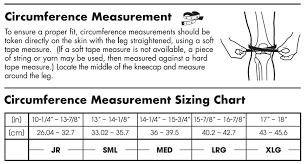 sizing chart asterisk