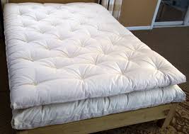 Ultimate Organic Eco Pure Wool Mattress Topper Organic Cotton Covered Eco Pure Wool Filled Topper Underquilt Twin Ful Ev Dekorasyonu Yastik Yatak Odasi