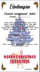 10th maret 2021 4 min read. Format Undangan Natal Gambaran
