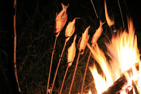 When it comes to cooking fish over a campfire the setup and the fire you build is very important. Fire Fish Spit Light Cooking Fish Bbq Burning Fire Natural Phenomenon Night Flame Pxfuel