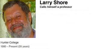 Attention Colleague Larry Shore Who Calls Himself a Professor « The WORD  Blog