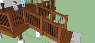 Before building deck stair railings, you have to learn how to attach deck posts, otherwise you won't be able to install the bottom rail, hand rail and balusters for your deck stairs. Having Trouble With Deck Stair Rail Height Doityourself Com Community Forums