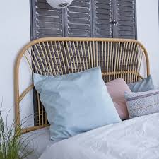 Tete De Lit En Rotin 160 Colette Naturel Tikamoon La Redoute En 2020 Tete De Lit En Rotin Lit Rotin Tete De Lit Double