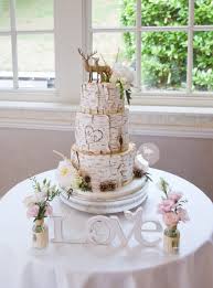 Silver Birch Tree Effect Rustic Wedding Cake By The Flamingo Bakery North Yorkshire Uk Wedding Cake Tree Birch Wedding Cakes Wedding Cake Rustic