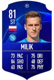 Fifa 21 fifa 20 fifa 19 fifa 18 fifa 17 fifa 16 fifa 15 fifa 14. Arkadiusz Milik Fifa 19 Rating Card Price