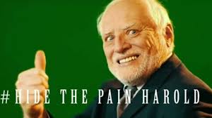 The meme generator is a flexible tool for many purposes. Man Behind Hide Your Pain Harold Reveals He Was Devastated By The Memes Ladbible