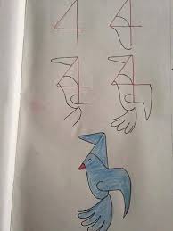 4 Ten Guvercin Cizimler Cizim Cocuklar Icin Sanat