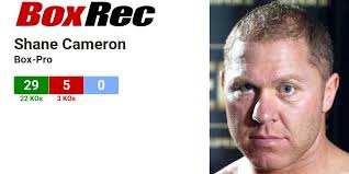 BoxRec: Shane Cameron