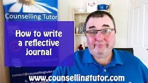 Definition of reflection in counselling. How To Write A Reflective Journal Counselling Psychotherapy Youtube
