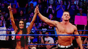 Frau schießt ihren freund in der dusche mit paintballpistole ab xd. Road To Wrestlemania 33 John Cena Nikki Bella Vs The Miz Maryse Youtube