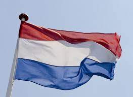 De nederlandse vlag) is a horizontal tricolour of red, white, and blue. Flag I Gerb Niderlandov