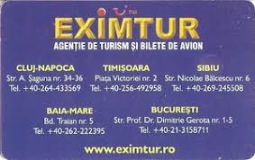 Send a travel request to eximtur travel. Tillefoankaart Eximtur Romtelecom Roemeenje Eximtur Col Ro Rom 0280