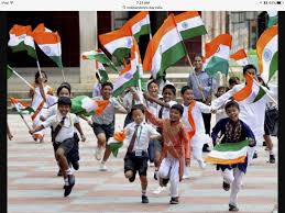 School Children Celebrating Indian Independence Day With The Indian Flag Independence Day Images Indian Independence Day Republic Day India Independence day is celebrated every year on 15th august, we all celebrate this day with great joy and enthusiasm every year.