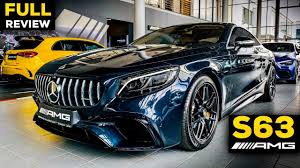 2020 Mercedes Amg S63 Coupe Facelift V8 Full Review Exterior 4matic Youtube