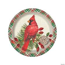 The most comprehensive image search on the web. Red Cardinal Christmas Paper Dinner Plates 8 Ct Oriental Trading