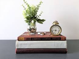 Farmhouse Vintage Books Decorative Book Stack Books Stack For Decor Home Decor Ebay Wall Shelf Decor Book Decor Easy Home Decor