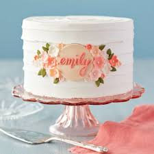 Decorator Preferred Round Aluminum Cake Pan 8 X 3 Sweet 16 Birthday Cake Simple Birthday Cake Cute Birthday Cakes