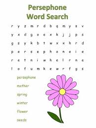 Check spelling or type a new query. Persephone Word Search Puzzles