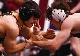 2020 District 11 team wrestling quarterfinals at Liberty