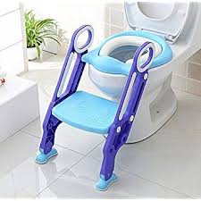 Homfa Siege De Toilette Enfant Pliable Et Reglable Reducteur De Toilette Bebe Avec Marches Larges Toilette Bebe Amenagement Chambre Bebe Escabeau Pour Enfants
