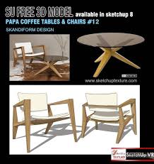 Sketchup Models Chair Easy Chair Solid Wood Dining Chairs Master Bedroom Lighting Coffee Table With Chairs