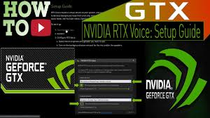 How To Install Rtx Voice On Gtx Gpu Edit And Install Setup Guide For Nvidia Gtx Graphics Cards Youtube
