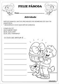 Capa De Prova Sobre A Pascoa Atividade Pascoa Leitura De Imagem Ideia Criativa Gi Barbosa Educacao Infantil Atividades Pascoa Atividades Texto Sobre A Pascoa