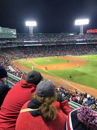 Fenway Park Section Right Field Roof Deck Box 25 Row B