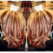 Red With Blonde Highlights Red Hair With Blonde Highlights Hair Highlights Red Blonde Hair