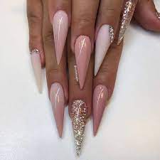110 Nail Art Designs And Ideas 2020 Stiletto Nails Designs Glamour Nails Bling Acrylic Nails