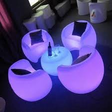 From Led Bar Chairs To Led Lounge Balls Led Cocktail Tables And Led Bars You N In 2020 Hookah Lounge Decor Lounge Decor Nightclub Design
