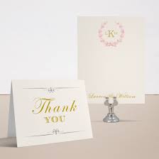 This is inspired by another post about thank you cards because it got me thinking, i'd love to have monogrammed thank you cards but i'm not changing my last name. Gold Blush Mongoram Customizable Modern Thank You Cards Beacon Lane
