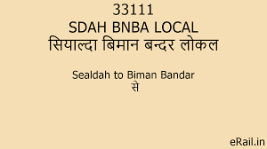 Bnba.io is tracked by us since april, 2017. 33111 Sdah Bnba Local Train Route