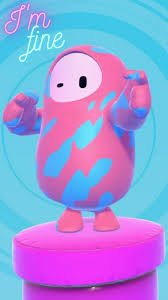 Fall Guys Ultimate Knockout I M Fine Fall Guys The Whirlygig The Fall Guy Designer Toys Fall