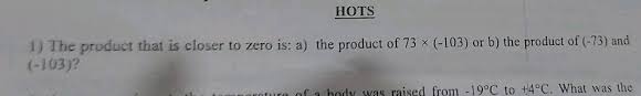 The time zone converter converts times instantly as you type. Hots 1 The Product That Is Closer To Zero Is A The Product Of 73 Times 103 Or B The Product Of 73 And 103 4
