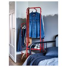 Nikkebi Napolnaya Veshalka Krasnyj 80x170 Sm Kupit Onlajn V Internet Magazine Ikea In 2021 Clothing Rack Clothes Rail Ikea