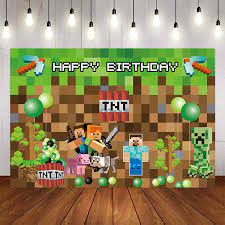 By nate ralph pcworld | today's best tech deals picked by pcworld's editors top deals on great products picked by techconnec. Minecraft Backdrop For Photography Baby Shower Kids Birthday Background Birthday Sandbox Game Party Decor Custom Name Photo Shopee Philippines