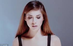 Christina Perry covers up tattoos to play robot in Human music video