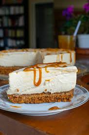 Si vous aimez les saveurs citronnées, ajoutez le jus et le zeste d'un citron non traité. Cheesecake Au Caramel Sans Cuisson Toffee Cheesecake