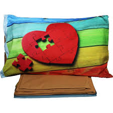 Parure lenzuola copriletto lavander sunset matrimoniale unica in cotone 63,50 € * caleffionline.it : Lenzuola Completo Letto Matrimoniale Charro Stampa 3d Cuore Puzzle Ebay