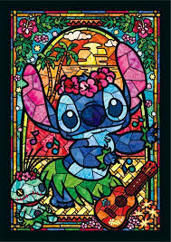 Stay at home with puzzles & beat boredom with sanity. Disney Tenyo Puzzle Stitch Stained Glass Look 266 Pieces Jac S Cave Of Wonders