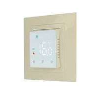 Smart WIFI Frame Thermostat square Convex LCD Screen Electric Floor Heating  Programmable Temperature Controller