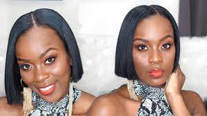 Check spelling or type a new query. Short Blunt Bob On Short Hair Quick Weave Short Hair Transformation Youtube